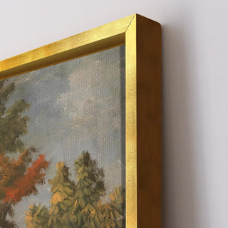 Outskirts of Paris – Henri Rousseau Painting | HD Canvas Print | Ready to Hang | Wall Art for Bedroom, living room, Hallway (HRWA04)