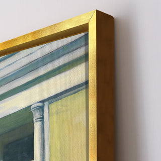 Seven A.M. – Edward Hopper Painting | HD Canvas Print | Ready to Hang | Wall Art for Bedroom, living room, Hallway (EHWA05)