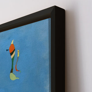 Sky Blue – Wassily Kandinsky Painting | HD Canvas Print | Ready to Hang | Wall Art for Bedroom, living room, Hallway (WKWA05)