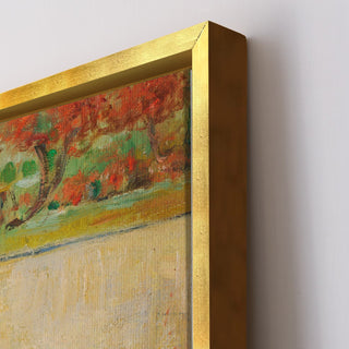Still Life with Fruit and a Ceramic Portrait Jug – Paul Gauguin Painting | HD Canvas Print | Ready to Hang | Wall Art for Bedroom, living room, Hallway (PGWA02)