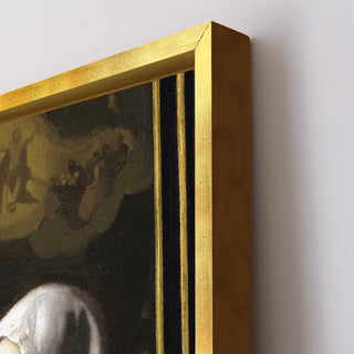 Woman Holding a Balance – Johannes Vermeer Painting | HD Canvas Print | Ready to Hang | Wall Art for Bedroom, living room, Hallway (JVWA08)