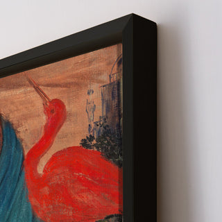 Woman with Ibis – Edgar Degas Painting | HD Canvas Print | Ready to Hang | Wall Art for Bedroom, living room, Hallway (EDWA09)