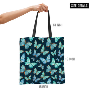 Canvas Zip Clouser Tote Bag for Women – 15x16 Inch Reusable Shopping & Everyday Carry Bag (TOBA12)