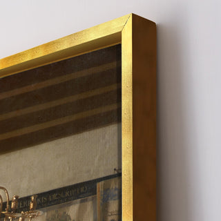 The Art of Painting – Johannes Vermeer Painting | HD Canvas Print | Ready to Hang | Wall Art for Bedroom, living room, Hallway (JVWA09)