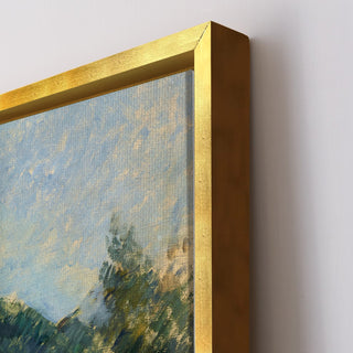 The Old House – Paul Cézanne Painting | HD Canvas Print | Ready to Hang | Wall Art for Bedroom, living room, Hallway (PCWA06)