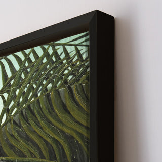 Jungle With Setting Sun – Henri Rousseau Painting | HD Canvas Print | Ready to Hang | Wall Art for Bedroom, living room, Hallway (HRWA03)