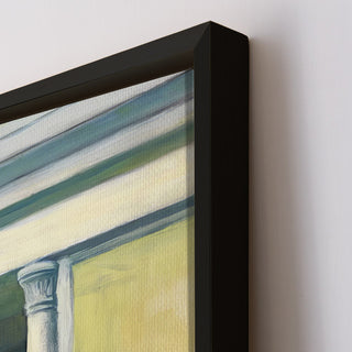 Seven A.M. – Edward Hopper Painting | HD Canvas Print | Ready to Hang | Wall Art for Bedroom, living room, Hallway (EHWA05)