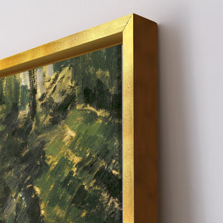 The Alley at Chantilly – Paul Cézanne Painting | HD Canvas Print | Ready to Hang | Wall Art for Bedroom, living room, Hallway (PCWA09)