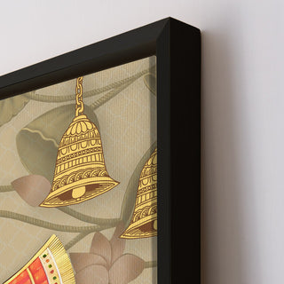 Shreenathji Pichwai Wall Art | HD Canvas Print | Ready to Hang | Wall Art for Temple, living room, Hallway | Size: 36 inch X 48 inch (SHNAWA04)
