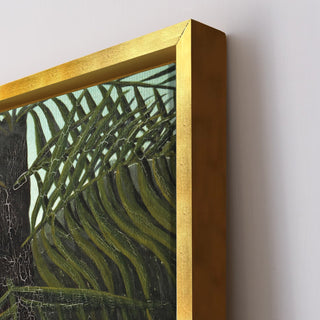 Jungle With Setting Sun – Henri Rousseau Painting | HD Canvas Print | Ready to Hang | Wall Art for Bedroom, living room, Hallway (HRWA03)