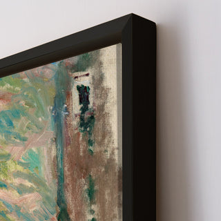 The Bridge at Dolceacqua Painting | HD Canvas Print | Ready to Hang | Wall Art for Bedroom, living room, Hallway (CMWA16)