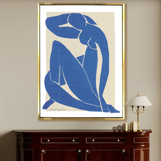 Blue Nude II – Henri Matisse Painting | HD Canvas Print | Ready to Hang | Wall Art for Bedroom, living room, Hallway (HMWA04)