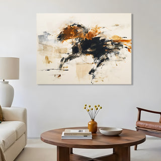 Abstract Wall Art – 48x36 Inch Large Contemporary Canvas Painting (ABSWA29)