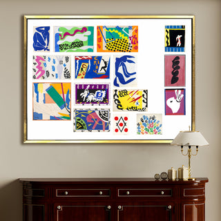 Jazz – Henri Matisse Painting | HD Canvas Print | Ready to Hang | Wall Art for Bedroom, living room, Hallway (HMWA08)