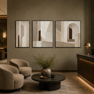 Modern Sandscape Wall Art | HD Canvas Print (ABSWA33)