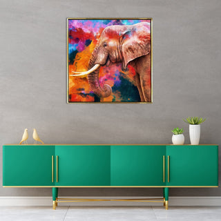 Elephant Vastu painting