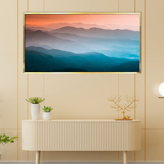 Feng Shui Mountain Canvas Painting For Home and Office