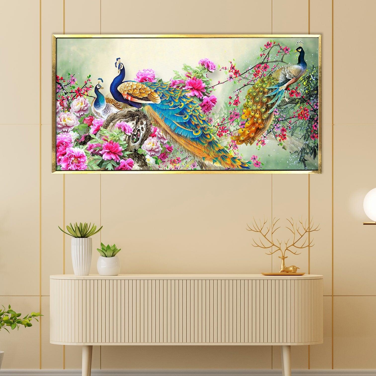 Peacock Painting Vastu for Home