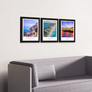 Travel Poster Framed Paintings for Home, Office, and Hotel