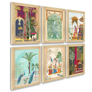 Traditional Art Paintings: Enhance Your Home Décor with Framed Pichwai and Madhubani Masterpieces - Perfect for Living Rooms, Bedrooms, and Office Spaces(ARTFM003) - Khirki.in 