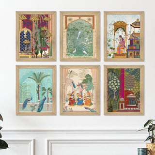 Traditional Art Paintings: Enhance Your Home Décor with Framed Pichwai and Madhubani Masterpieces - Perfect for Living Rooms, Bedrooms, and Office Spaces(ARTFM003) - Khirki.in 