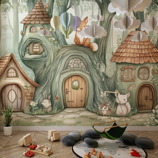 Kids Room Wall Murals. Full Wall Wallpaper for Boys and Girls Room, Nursery, Play Schools. (KDSMRL002)