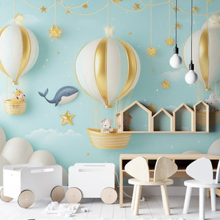 Kids Room Wall Murals. Full Wall Wallpaper for Boys and Girls Room, Nursery, Play Schools. (KDSMRL003)