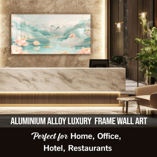 Nature Scenery Acrylic Wall Art with Metal Frame (MFNTR001)