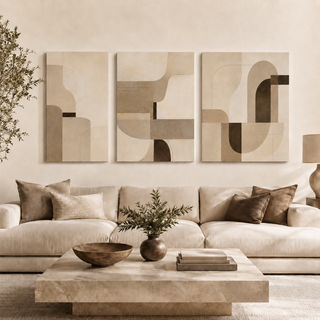 Soft Arch Composition Wall Art | HD Canvas Print (ABSWA36)