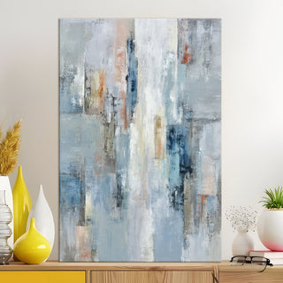Neutral Tone Abstract Canvas Art | Minimalist Contemporary Wall Decor | HD Canvas Print, Framed, Ready to Hang. (ABSWA05)