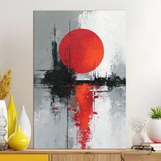 Cityscape Modern Wall Art, HD Canvas Print, Framed, Ready to Hang. (MOWA70)