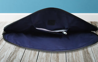 Premium Vegan Leather Laptop Sleeve with Zip | Sleek & Stylish | Waterproof | For Office, College, Travel, Daily Use (LPSL02)