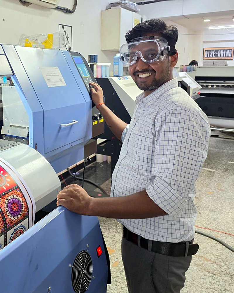 Pawan, Print Production at Khirki